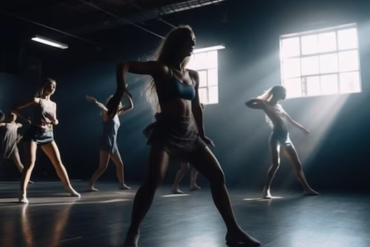 Freak Fit studio full of women doing high-energy Zumba